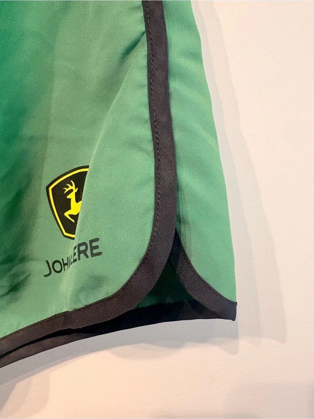 John Deere Black and Green Boys Shorts